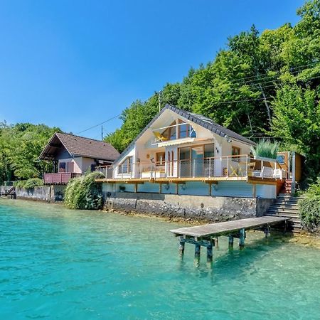 Chalet Coquillage Waterfront Escape On Lake 杜萨尔 外观 照片