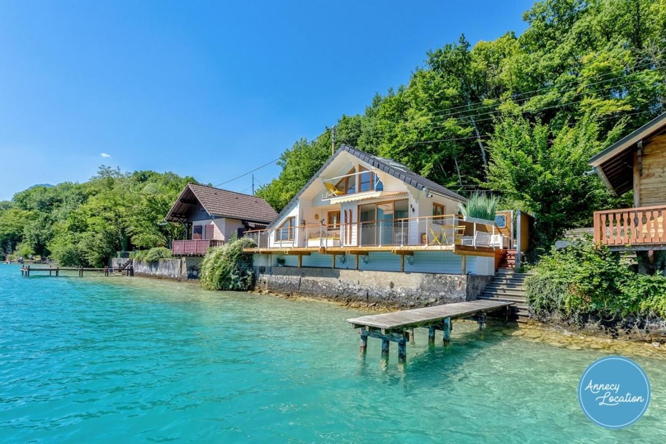 Chalet Coquillage Waterfront Escape On Lake 杜萨尔 外观 照片