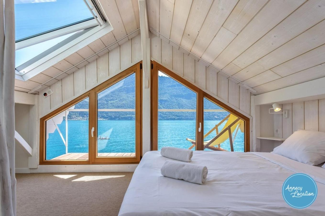 Chalet Coquillage Waterfront Escape On Lake 杜萨尔 外观 照片