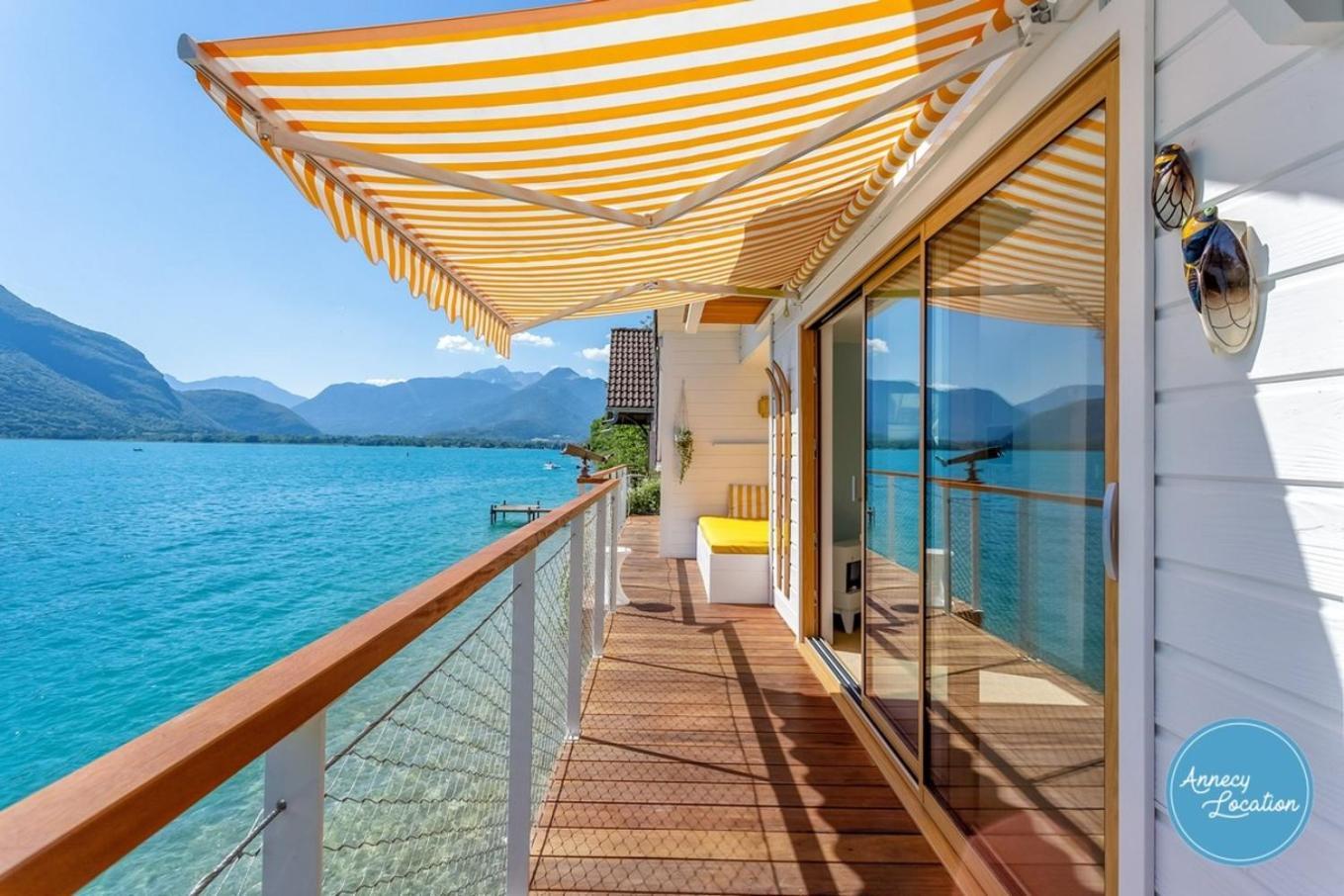 Chalet Coquillage Waterfront Escape On Lake 杜萨尔 外观 照片