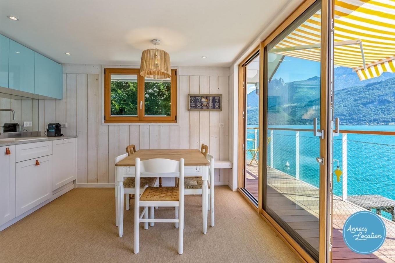 Chalet Coquillage Waterfront Escape On Lake 杜萨尔 外观 照片