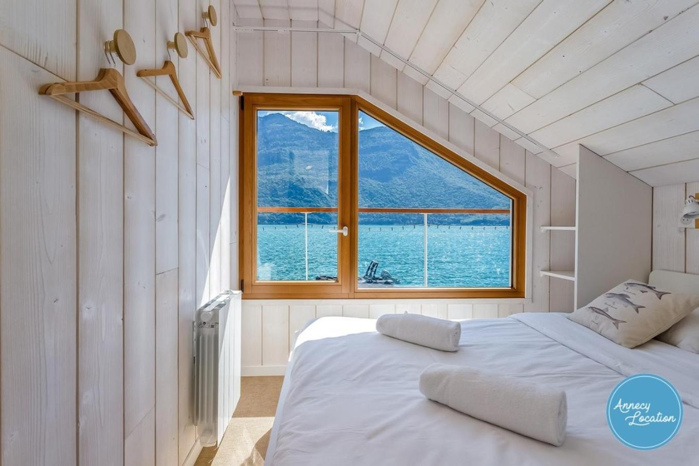 Chalet Coquillage Waterfront Escape On Lake 杜萨尔 外观 照片