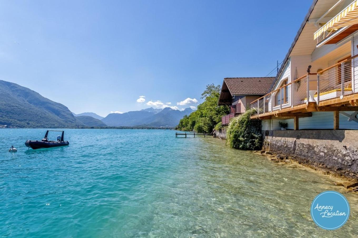 Chalet Coquillage Waterfront Escape On Lake 杜萨尔 外观 照片