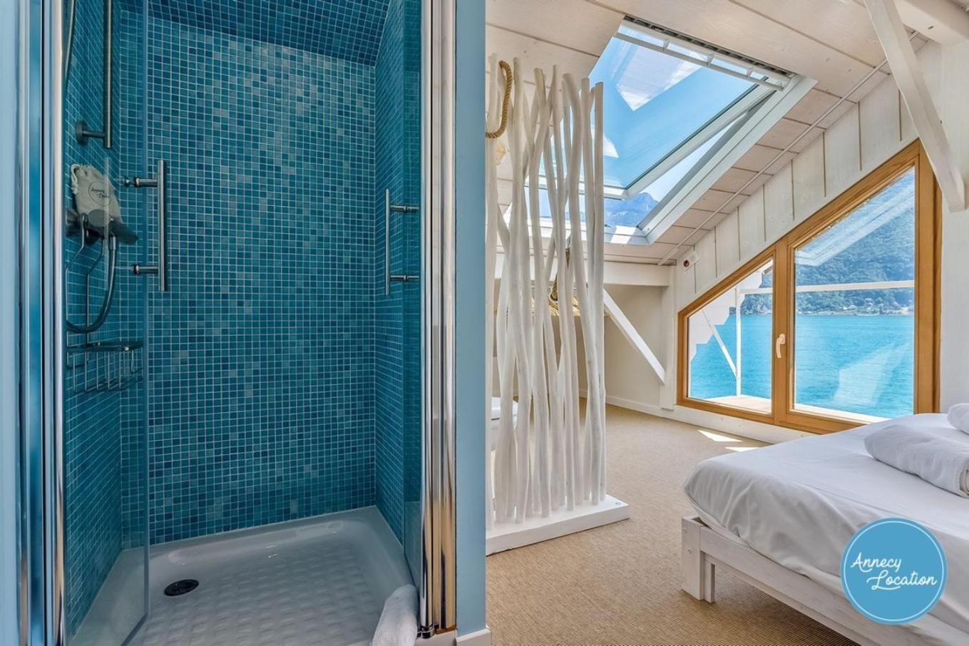 Chalet Coquillage Waterfront Escape On Lake 杜萨尔 外观 照片