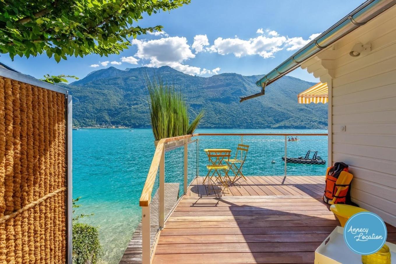 Chalet Coquillage Waterfront Escape On Lake 杜萨尔 外观 照片